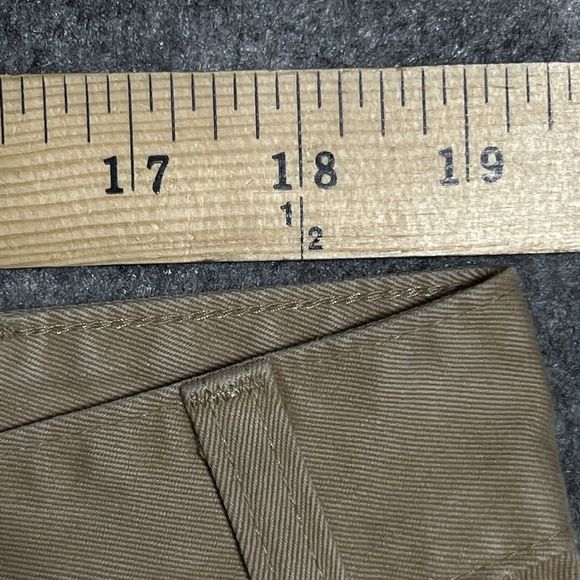 R.M. WILLIAMS AUSTRALIA Jeans Mens TAG 40R FIT 38.5x28 Altered Hem Tan - Picture 6 of 17